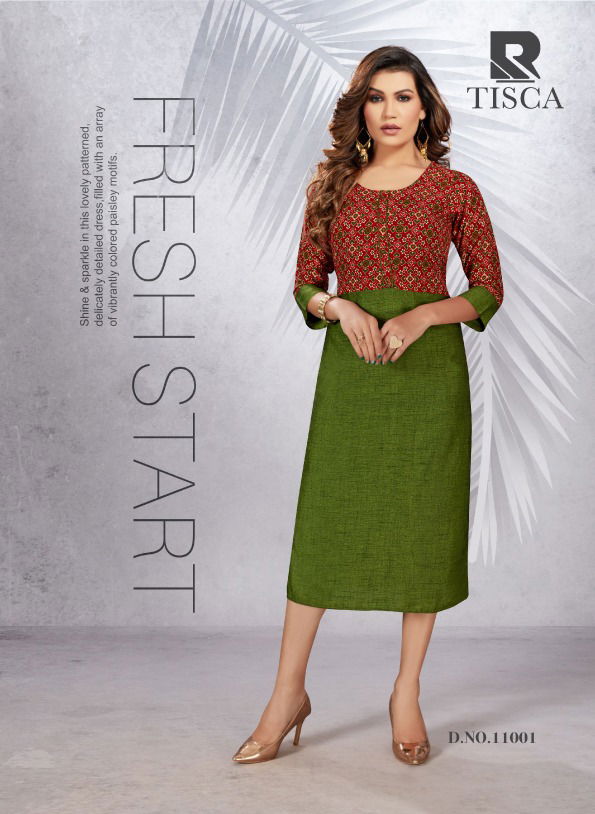 Raashi Tisca Designer Exclusive Wholesale Printed Kurtis
